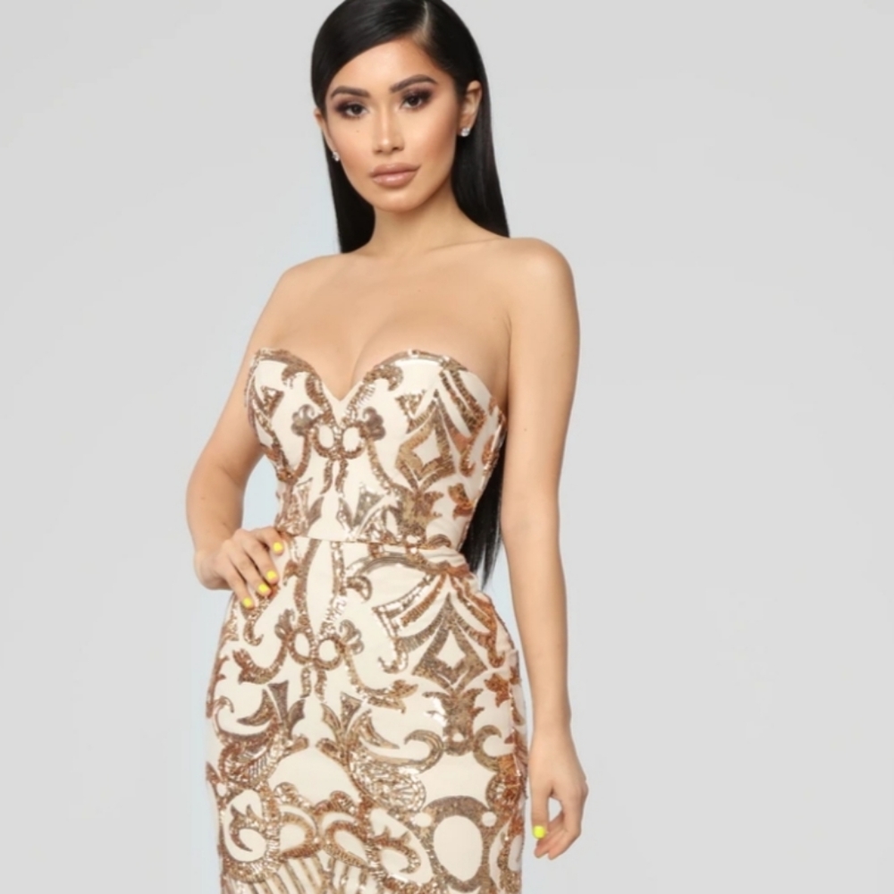 Fashion Nova  Sequin Dress